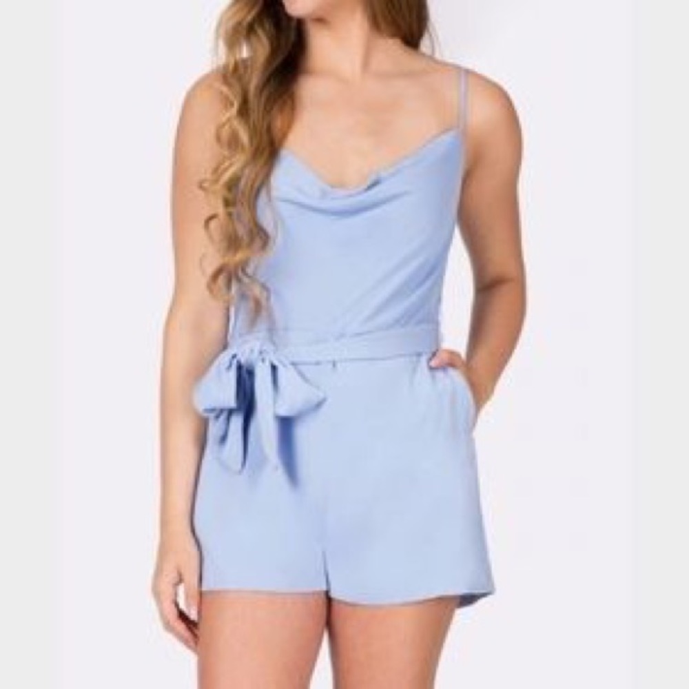 Keepsake light blue romper